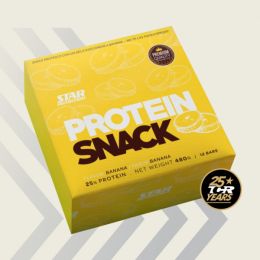 Protein Snack Bar Star Nutrition® - 12 unid. - Banana